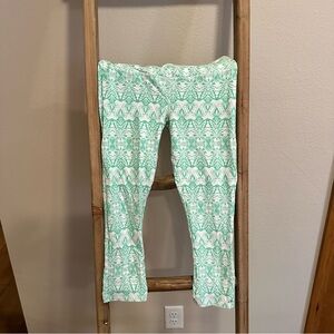 O'Neill Mint Green Patterned Leggings